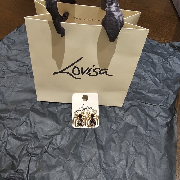 Lovisa earrings Sweet cool dark spider earrings studs personality stereoscopic - Picture 2 of 2